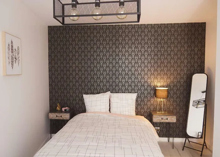 Le Pompidou T2 Pour 2 A 4 Pers Avec Parking Prive & Balcon Place Ney *