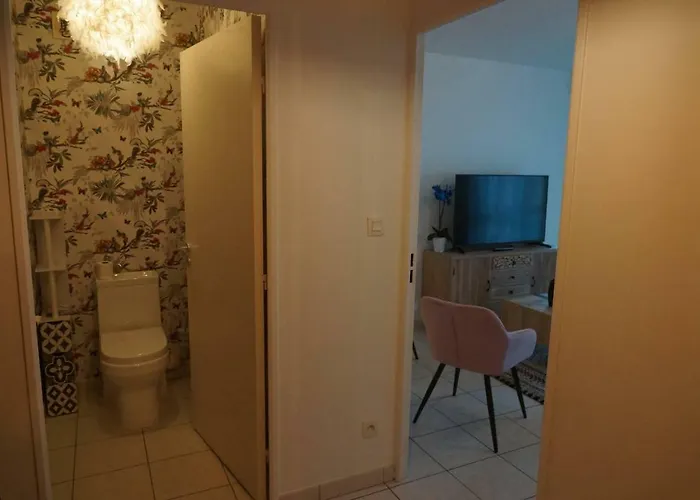 Le Pompidou T2 Pour 2 A 4 Pers Avec Parking Prive & Balcon Place Ney Angers